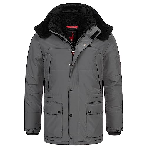 Höhenhorn 25 Mangard Herren Winter Jacke Grau Gr. M von Höhenhorn