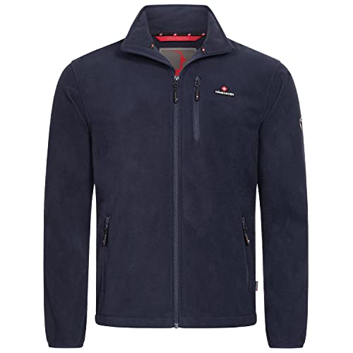 Höhenhorn 25C3 Eigler Herren Fleece Jacke Full Zip Navy Gr. XL von Höhenhorn