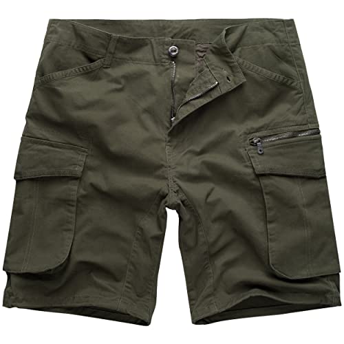 Höhenhorn 29Q13 Teramaster Herren Cargo Shorts Kurze Hose Bermuda Grün W32 von Höhenhorn