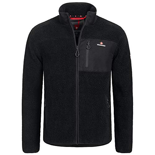 Höhenhorn 31A1-5 Birkkar Herren Fleece Jacke Schwarz Gr. XXL von Höhenhorn