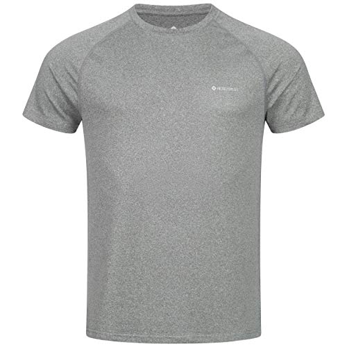 Höhenhorn 32I15 Kannin Herren T-Shirt Laufshirt Fitness Dunkelgrau Gr. M von Höhenhorn