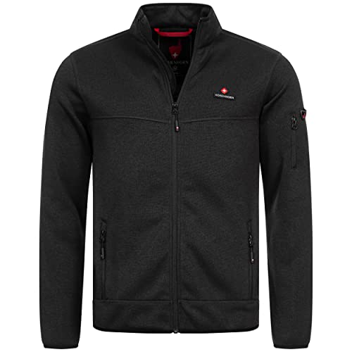 Höhenhorn 35G134 Tacul Herren Jacke Fleece Strickjacke Dunkelgrau Gr. 3XL von Höhenhorn