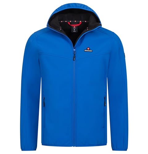 Höhenhorn Alpberg Herren leichte Softshell Jacke Outdoor Blau Gr. S von Höhenhorn