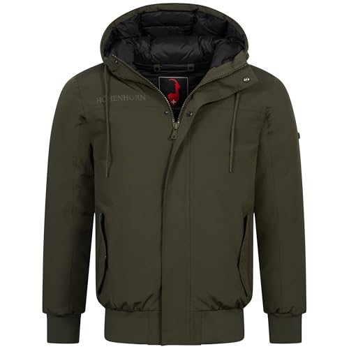 Höhenhorn Alpwall Herren Winter Jacke Gefüttert Grün Gr. XXL von Höhenhorn