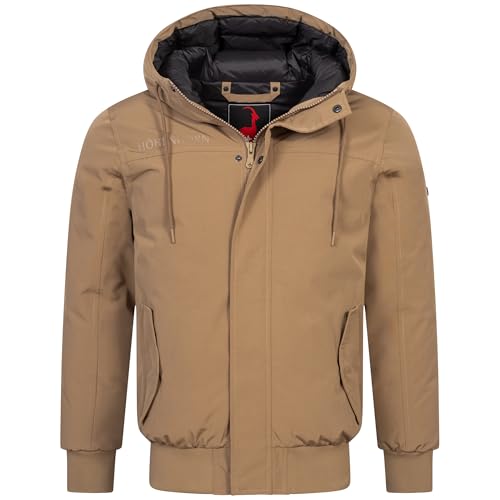 Höhenhorn Alpwall Herren Winter Jacke Gefüttert Sand Gr. XXL von Höhenhorn