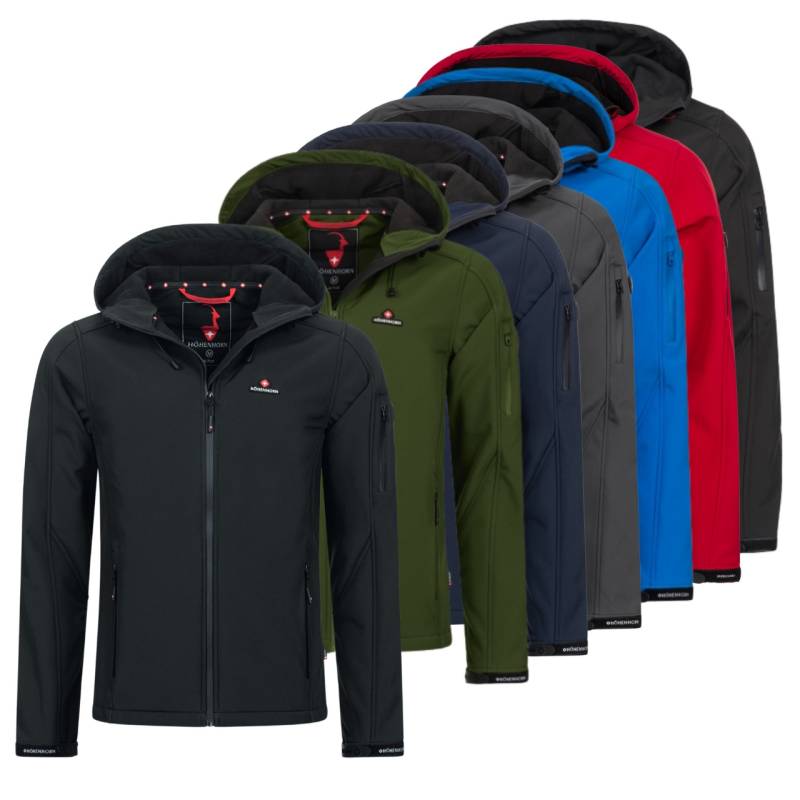 Höhenhorn Altus Herren Softshell Jacke Outdoor Funktionsjacke 3XL Night-Blue von Höhenhorn