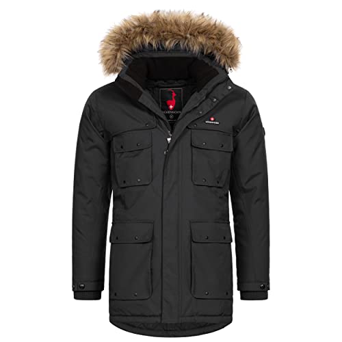 Höhenhorn Arpiglias Herren Winter Jacke Parka Schwarz Gr. XXL von Höhenhorn