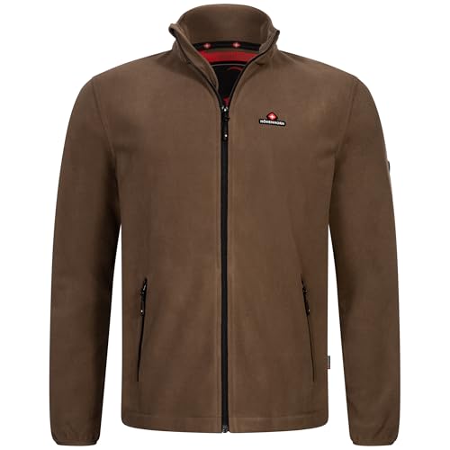 Höhenhorn Badus Herren Fleece Jacke Braun Gr. XXL von Höhenhorn