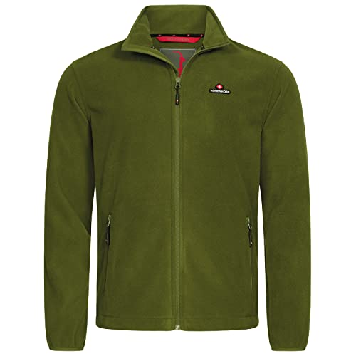 Höhenhorn Badus Herren Fleece Jacke Grün Gr. 3XL von Höhenhorn