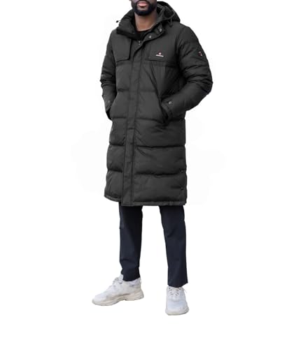 Höhenhorn Bannalp Herren Wintermantel Jacke Schwarz Gr. XXL von Höhenhorn