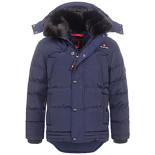 Höhenhorn Bergoo Kinder Winter Jacke Dunkelblau Gr. 116 von Höhenhorn