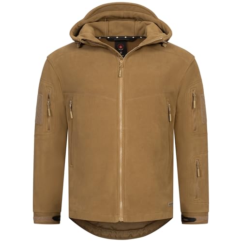 Höhenhorn Biferten Herren Militär Fleecejacke Sand Gr. M von Höhenhorn