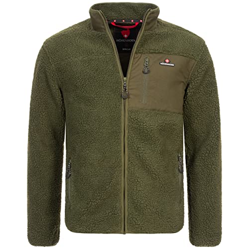 Höhenhorn Birkkar Herren Fleece Jacke Grün Gr. 3XL von Höhenhorn