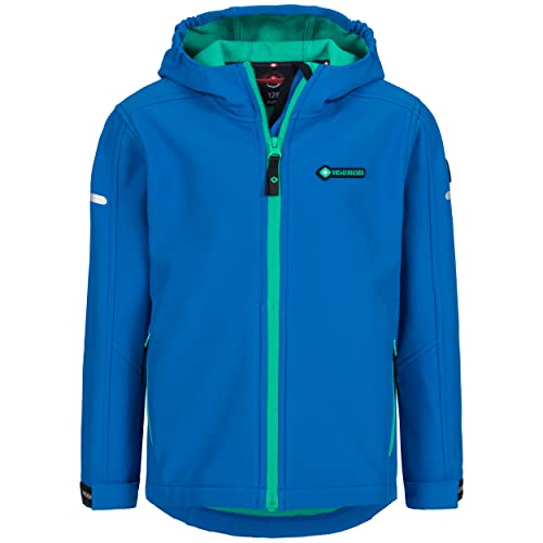 Höhenhorn Cledo Kinder Softshelljacke Kids Blau/Türkis Gr. 104 von Höhenhorn