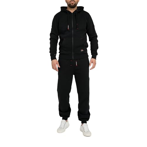 Höhenhorn Cozalp Herren Jogging Anzug Schwarz Gr. 4XL von Höhenhorn