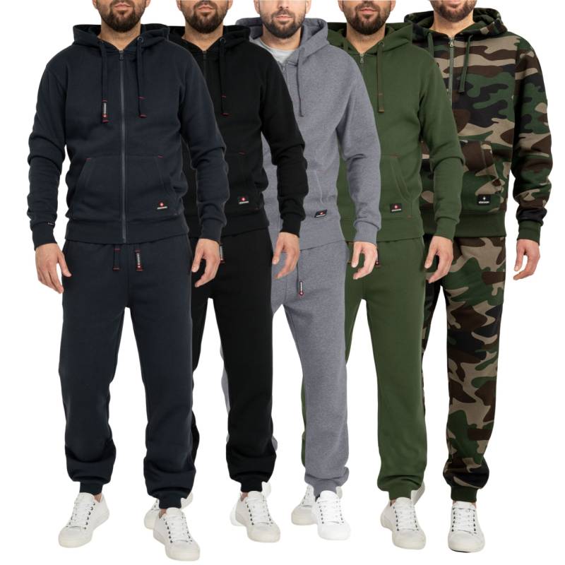 Höhenhorn Cozalp Herren Jogging Anzug Trainingsanzug Hausanzug XXL Dunkelgrau von Höhenhorn