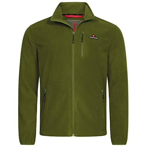 Höhenhorn Eigler Herren Fleece Jacke Full Zip Grün Gr. 3XL von Höhenhorn