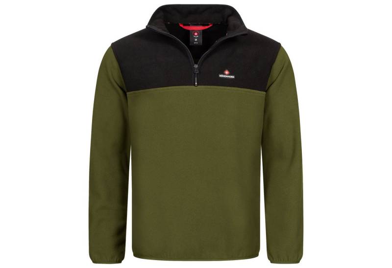 Höhenhorn Fleecepullover Skyja Herren Fleece Pullover für Männer Sweatshirt 1/4 Zip Microfleece von Höhenhorn