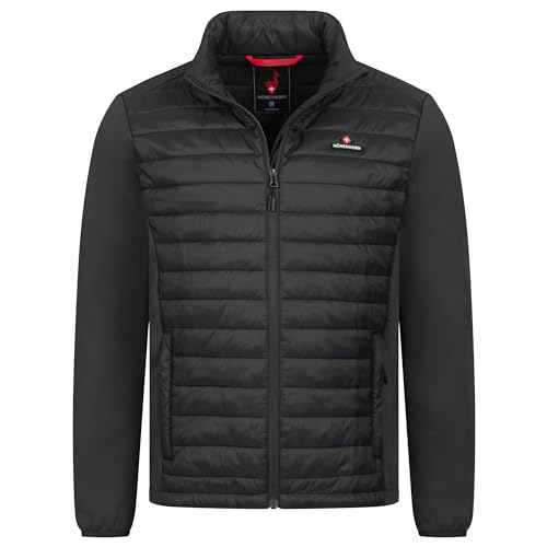 Höhenhorn Kaprun Herren Jacke Hybridjacke Schwarz Gr. 3XL von Höhenhorn