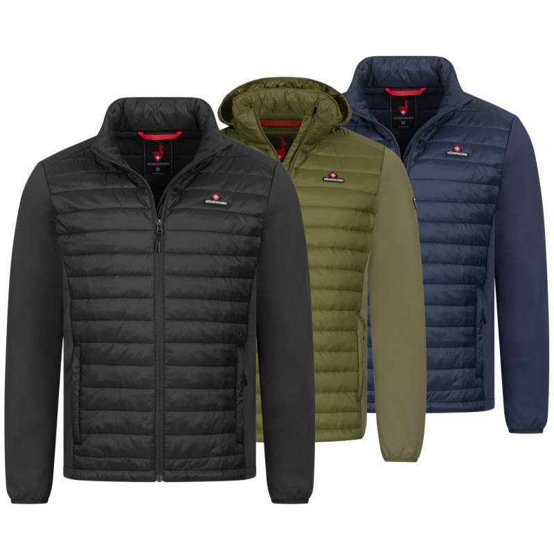 Höhenhorn Kaprun Herren Jacke Hybridjacke Steppjacke Softshell Sportjacke S Schwarz Höhenhorn Kaprun Herren Jacke Hybridjacke Steppjacke Softshell Sportjacke S Schwarz von Höhenhorn