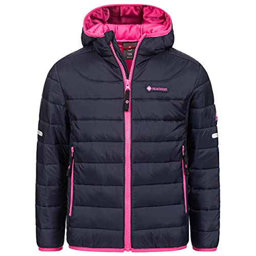 Höhenhorn Krocko Kinder Jacke Dunkelblau/Pink Gr. 128 von Höhenhorn