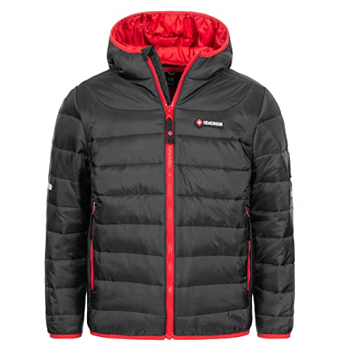 Höhenhorn Krocko Kinder Jacke Schwarz/Rot Gr. 128 von Höhenhorn