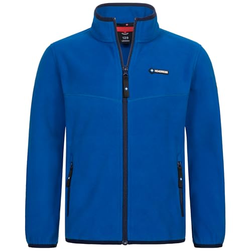 Höhenhorn Leggon Kinder Fleece Jacke Blau/Dunkelblau Gr. 176 von Höhenhorn