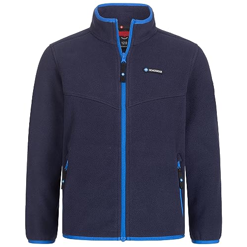 Höhenhorn Leggon Kinder Fleece Jacke Dunkelblau/Blau Gr. 164 von Höhenhorn