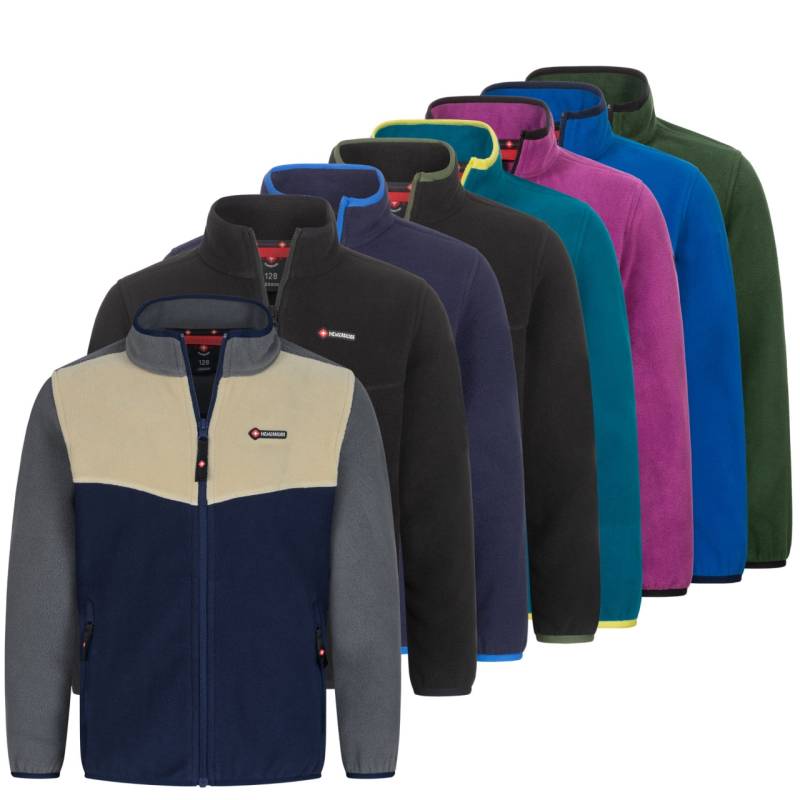 Höhenhorn Leggon Kinder Fleece Jacke Jungen Mädchen Full Zip Outdoor Freizeit 140 TÃ¼rkis/GrÃ¼n von Höhenhorn