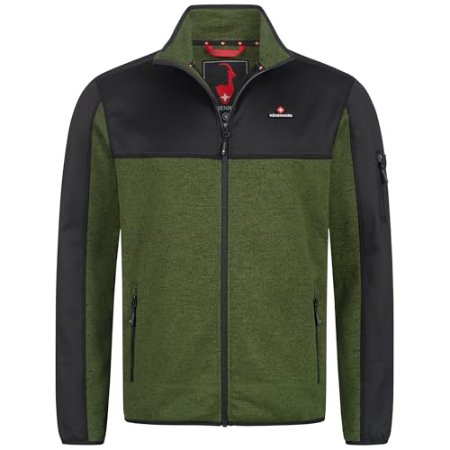 Höhenhorn Naurun Herren Fleecejacke Hybridjacke Grün Gr. M von Höhenhorn