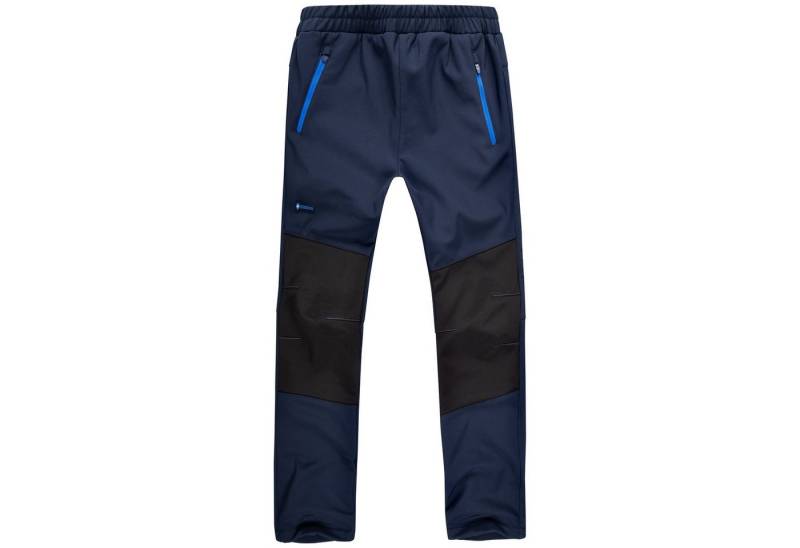 Höhenhorn Softshellhose Tiegun Kinder Jungen Mädchen Outdoorhose Gefüttert Snowboardhose weiches Microfleece-Innenfutter von Höhenhorn