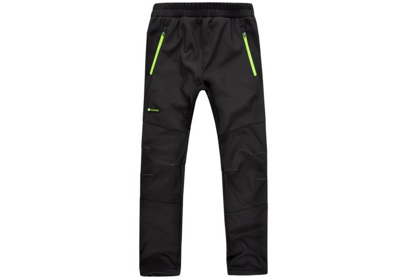 Höhenhorn Softshellhose Tiegun Kinder Jungen Mädchen Outdoorhose Gefüttert Snowboardhose weiches Microfleece-Innenfutter von Höhenhorn