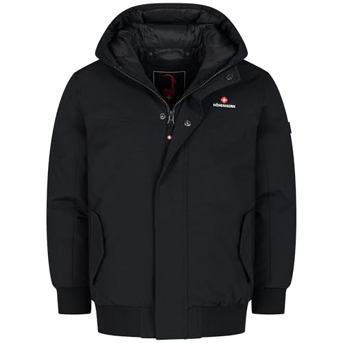 Höhenhorn Racody Kinder Winter Jacke Gefüttert Schwarz Gr. 128 von Höhenhorn
