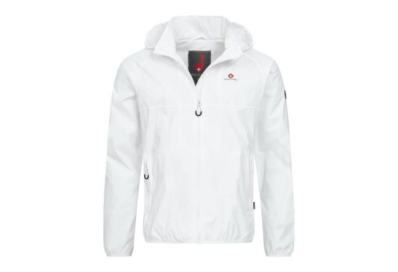 Höhenhorn Regenjacke Rigi Herren Regen Jacke für Männer Outdoor Freizeitjacke mit Kapuze leichtes Eigengewicht, Atmungsaktiv von Höhenhorn