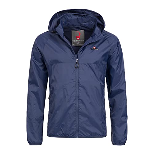 Höhenhorn Rigi Herren Regen Jacke Outdoor Rain Freizeitjacke D.Blau Gr L von Höhenhorn