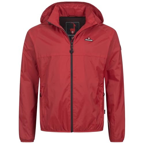 Höhenhorn Rigi Herren Regen Jacke Outdoor Rain Rot Gr. M von Höhenhorn