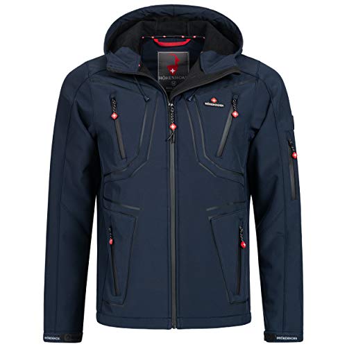 Höhenhorn Schilthorn Herren Softshell Jacke Navy Gr. 3XL von Höhenhorn