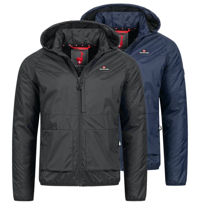 Höhenhorn Skibbo Herren Jacke Freizeitjacke Gefüttert Übergangsjacke L Dunkelblau von Höhenhorn