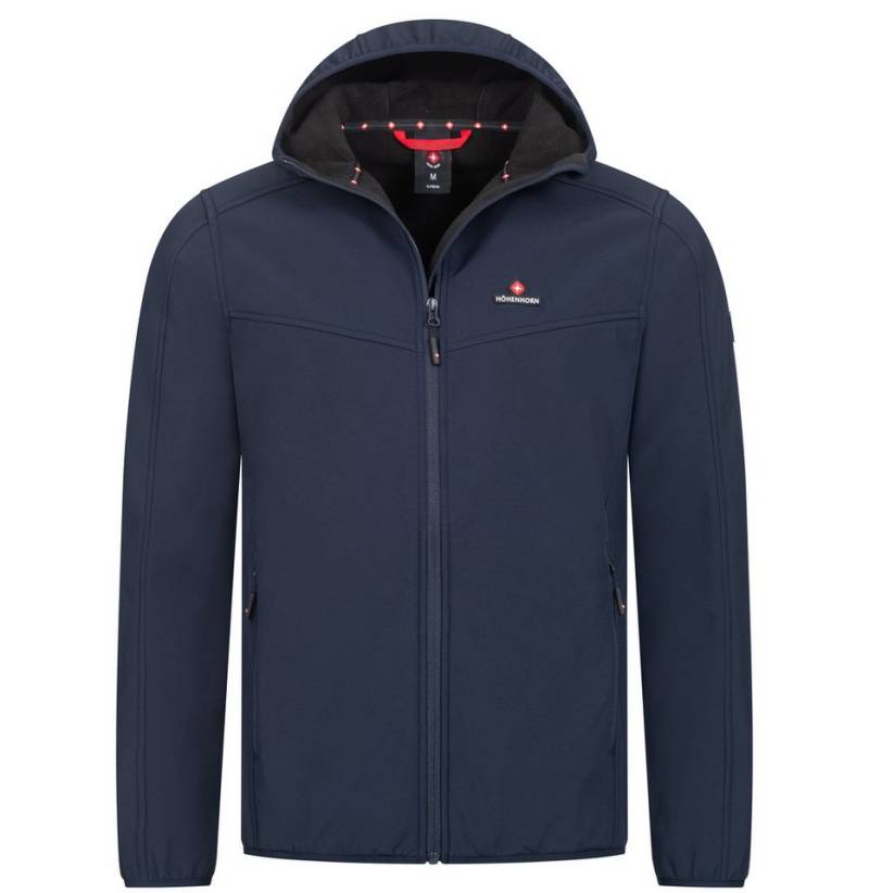 Höhenhorn Softshelljacke Alpberg Herren leichte Jacke für Männer Outdoor Übergangsjacke Microfleece-Innenfutter, Atmungsaktiv von Höhenhorn