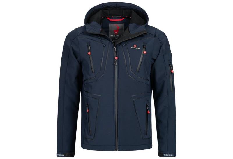 Höhenhorn Softshelljacke Schilthorn Herren Softshell Jacke für Männer Outdoor Funktionsjacke Microfleece-Innenfutter, Atmungsaktiv, Wasserdicht von Höhenhorn