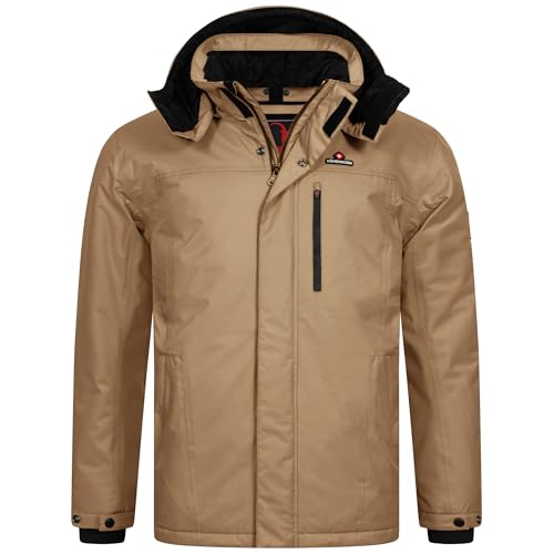 Höhenhorn Starsgard Herren Winter Jacke Beige Gr. M von Höhenhorn