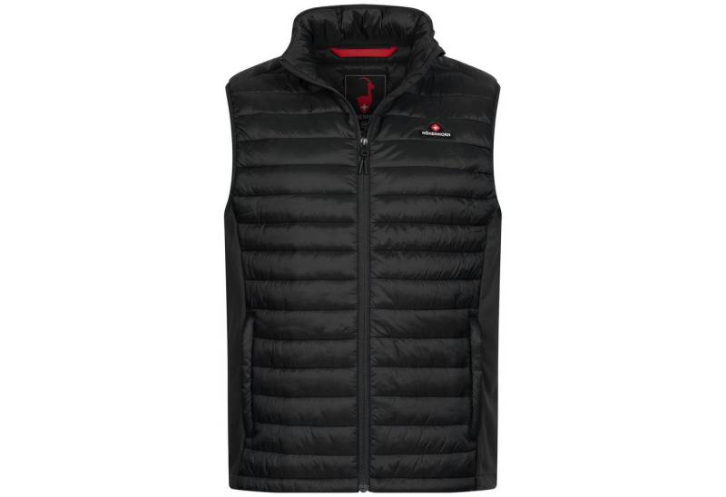 Höhenhorn Steppweste Dolden Herren Weste Hybridjacke für Männer Steppjacke Sportjacke Steppwesten Softshell Kombination von Höhenhorn