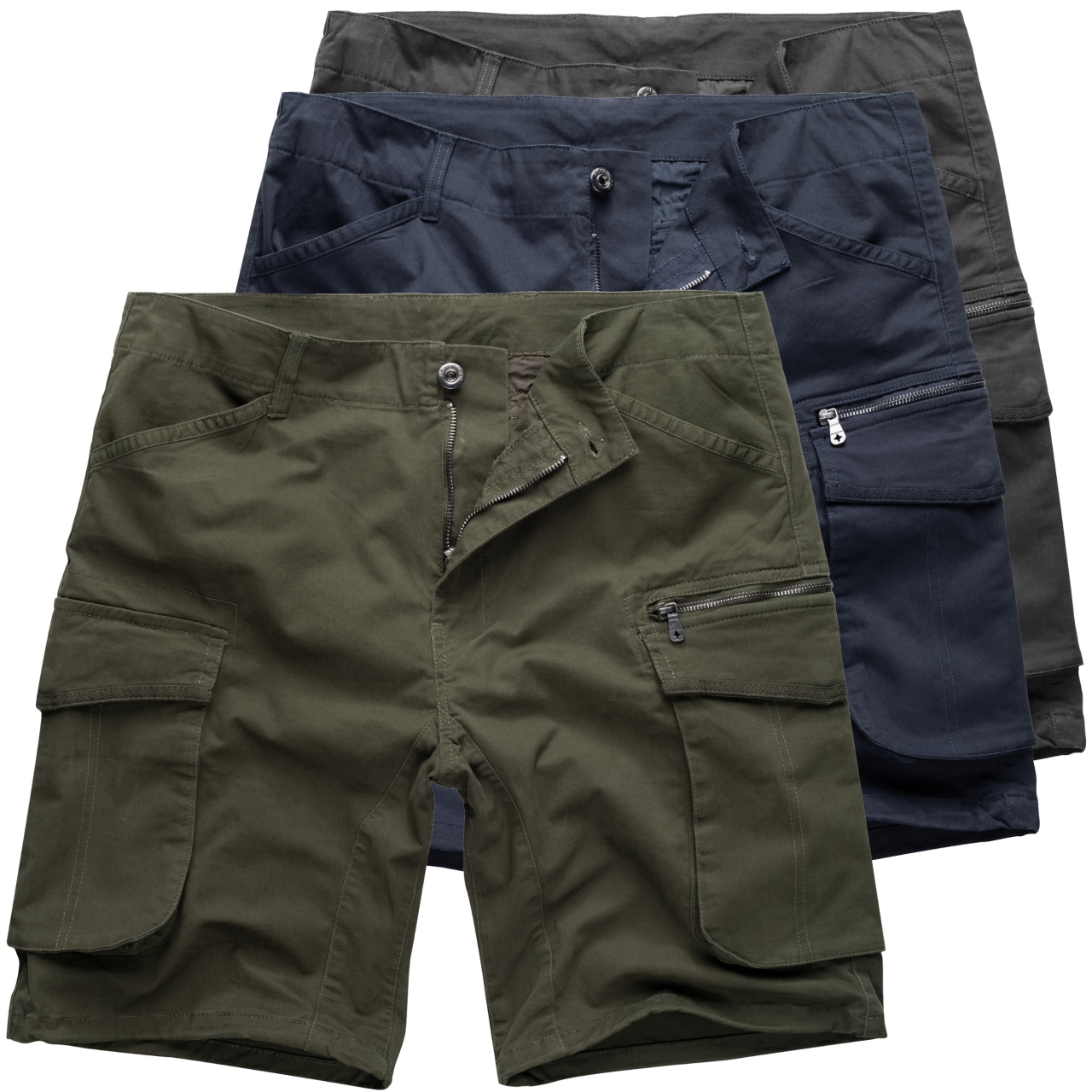 Höhenhorn Teramaster Herren Cargo Shorts Kurze Hose Bermuda W30 Dunkelblau von Höhenhorn