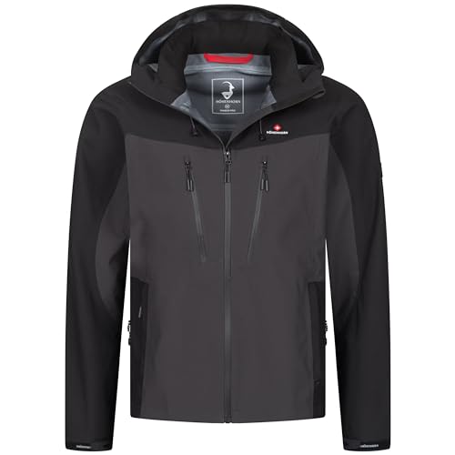 Höhenhorn Thabor Pro Herren Jacke Futureshell Schwarz/Grau Gr. M von Höhenhorn