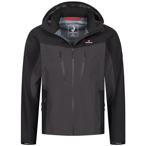 Höhenhorn Thabor Pro Herren Jacke Futureshell Schwarz/Grau Gr. XXL von Höhenhorn
