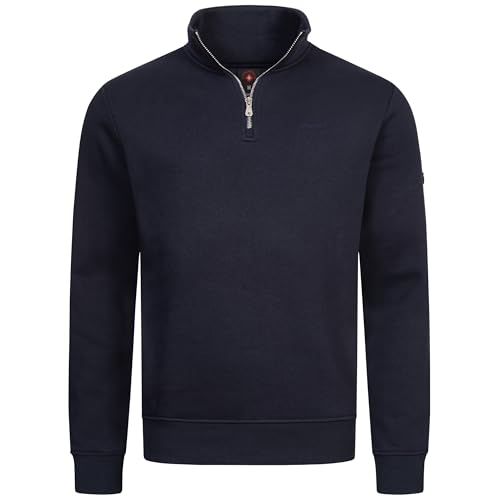 Höhenhorn Troiberg Herren Pullover 1/4 Zip Sweatshirt Dunkelblau Gr. 5XL Höhenhorn Troiberg Herren Pullover 1/4 Zip Sweatshirt Dunkelblau Gr. 5XL von Höhenhorn