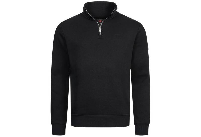 Höhenhorn Troyer Troiberg Herren Pullover für Männer 1/4 Zip Sweatshirt mit Kragen Hochwertige Baumwolle, weiche Innenseite, angenehm warm von Höhenhorn