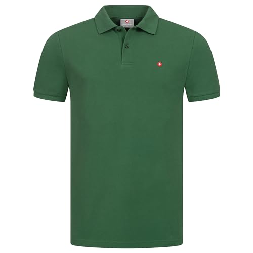 Höhenhorn Waliss Herren Poloshirt Grün Gr. S von Höhenhorn