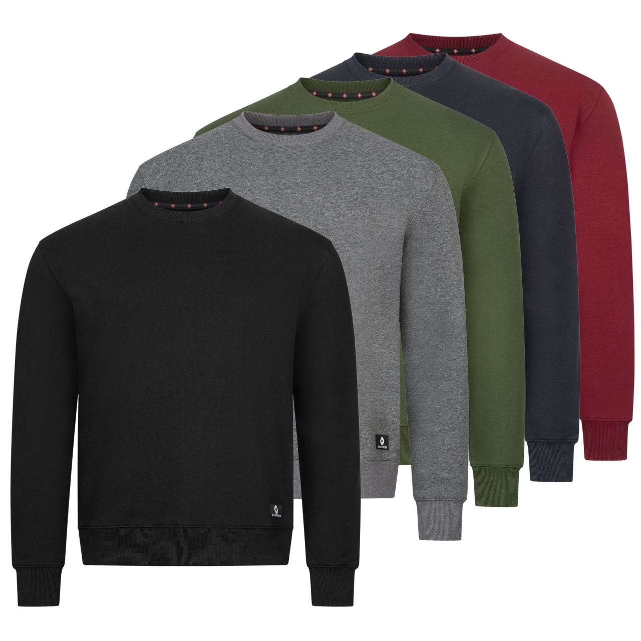 Höhenhorn Wallster Herren Sweatshirt mit Rundhals Pullover Baumwolle XL Dunkelblau Höhenhorn Wallster Herren Sweatshirt mit Rundhals Pullover Baumwolle XL Dunkelblau von Höhenhorn