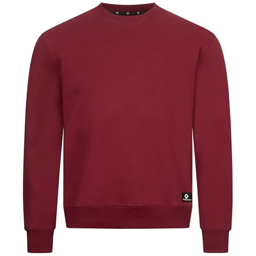 Höhenhorn Wallster Herren Sweatshirt mit Rundhals Rot Gr. XXL von Höhenhorn